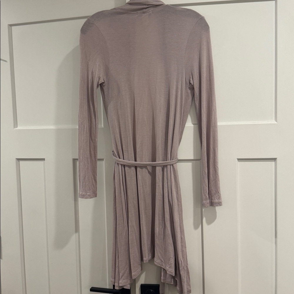 Eberjey Wrap Robe, Light Pink, Size Small - Picture 2 of 3